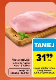 Filet z indyka Carrefour