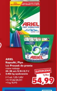 Kapsułki do prania Ariel