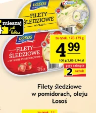 Filety śledziowe Łosoś Ustka