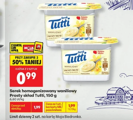Гомогенізований сир Tutti