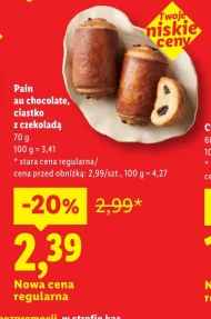 Ciastko z czekoladą Nowa