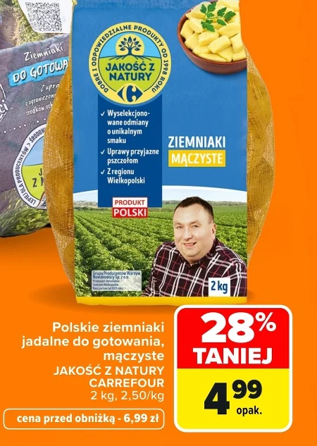 Картопля Jakość z natury