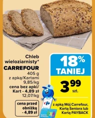 Chleb wieloziarnisty Carrefour