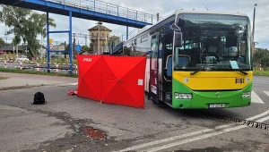 Miejsce tragicznego wypadku w Nakle nad Notecią