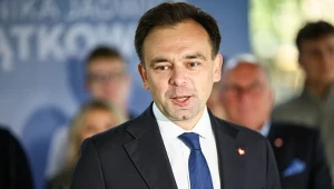Minister finansów i gospodarki Andrzej Domański