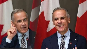 Premier Kanady Mark Carney kpi z Donalda Trumpa