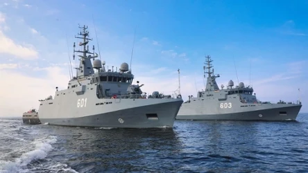 ORP Rybitwa pojawił się na Bałtyku. Niszczyciel min na testach
