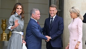Królowa Rania zdecydowanie wyróżniała się swoją stylizacją 