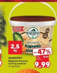 Kapusta kiszona Wąwoźny