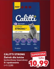 Żwirek bentonitowy Calitti