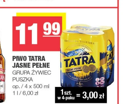 Пиво Tatra
