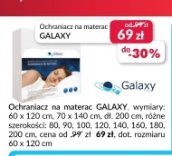 Ochraniacz na materac Galaxy