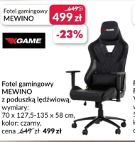 Fotel gamingowy