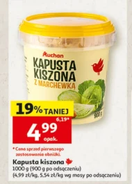 Kapusta kiszona Auchan