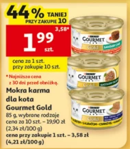 Mokra karma dla kota Gourmet