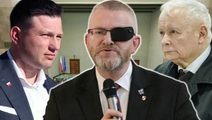 Sławomir Mentzen, Grzegorz Braun, Jarosław Kaczyński