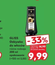 Odżywka do włosów Gliss