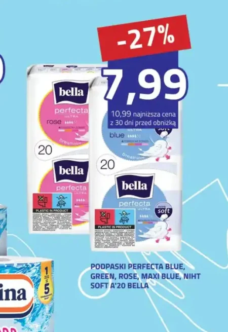 Гігієнічні рушники Bella