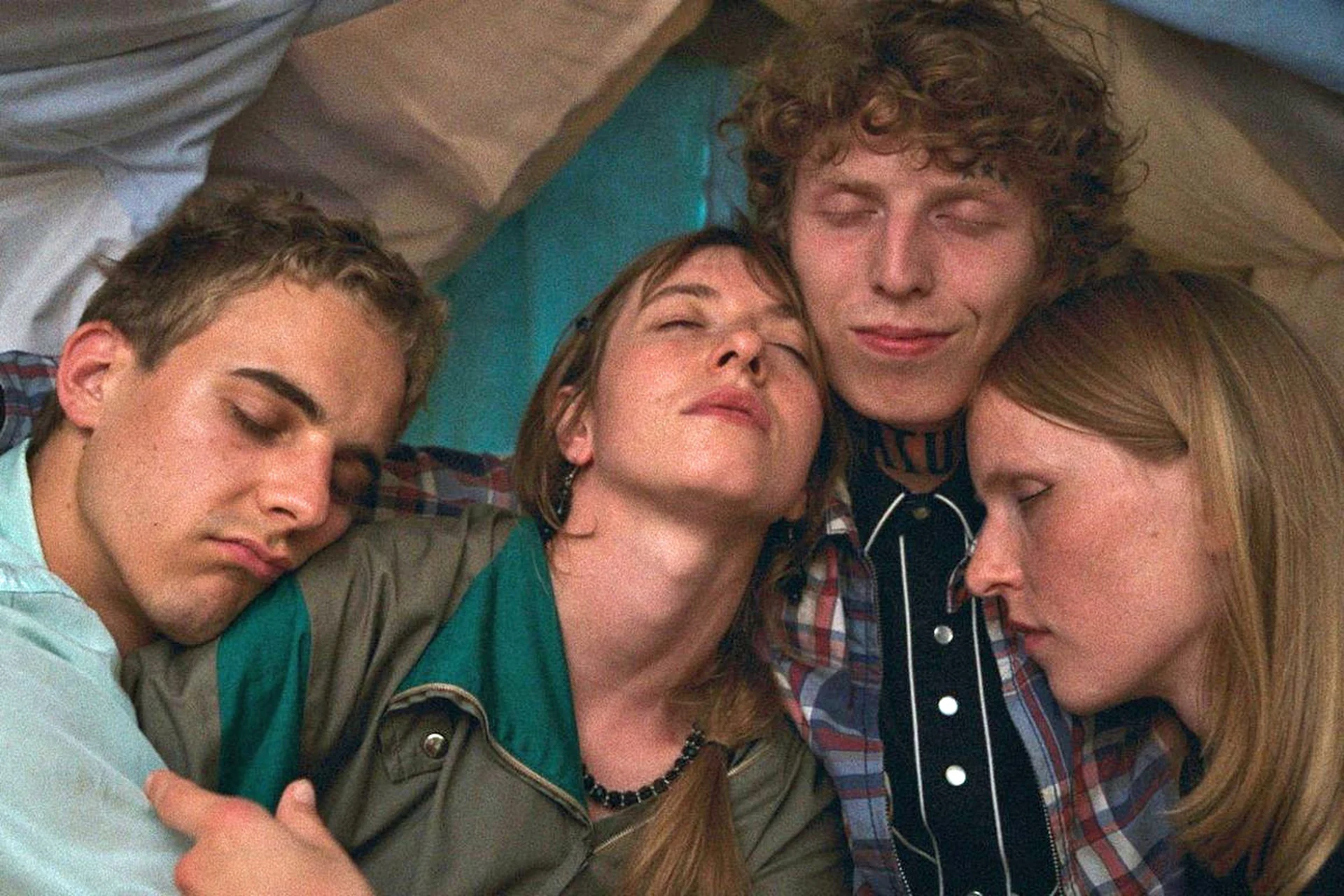 Główni bohaterowie filmu "Nie ma duchów w mieszkaniu na Dobrej"