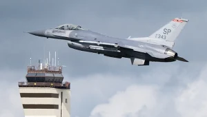 Myśliwiec F-16 rozbił się w amerykańskiej bazie w Niemczech (zdjęcie ilustracyjne) 
