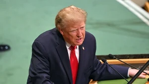 Donald Trump przemawia podczas 81. sesji Zgromadzenia Ogólnego ONZ