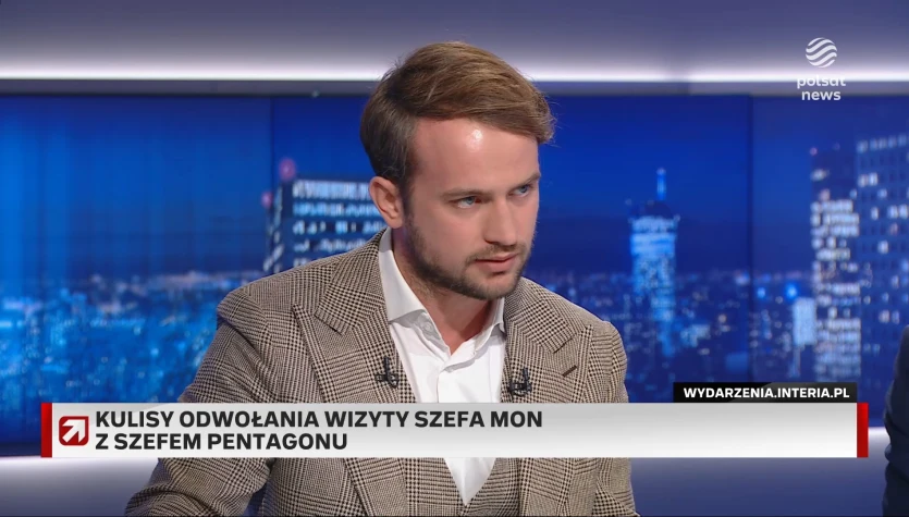 "Kolizja kalendarzy". Rzecznik Nowej Lewicy w "Gościu Wydarzeń" o odwołaniu wizyty szefa MON z szefem Pentagonu