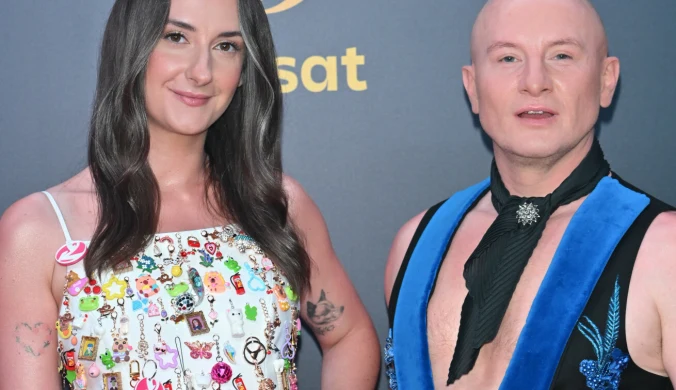 Dominika Najdek i Tomasz Łupak z kabaretu K2