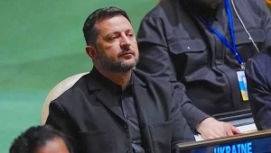Prezydent Ukrainy Wołodymyr Zełenski