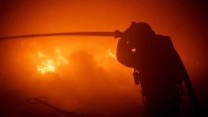 Strażacy z obwodu odeskiego walczą ze skutkami rosyjskich ataków