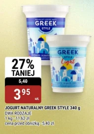 Jogurt naturalny Greek Style