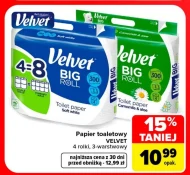 Papier toaletowy Velvet