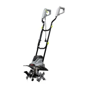 Elektryczna glebogryzarka NAC za 359 zł Elektryczny kultywator ogrodowy z ergonomicznym uchwytem i czterema wirującymi nożami tnącymi umieszczonymi w dolnej części urządzenia.