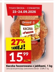 Kaczka faszerowana Drosed