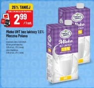 Mleko bez laktozy Mleczna Polana