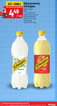Napój gazowany Schweppes