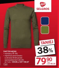 Sweter męski Selgros