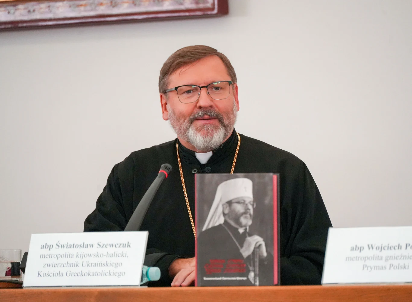 Ukraińcy biskupi skierowali specjalny list do przewodniczącego KEP abp. Tadeusza Wojdy Zwierzchnik Synodu Biskupów Ukraińskiego Kościoła Greckokatolickiego - Abp Światosław Szewczuk