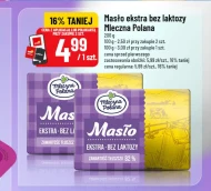 Masło bez laktozy Mleczna Polana