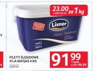 Filety śledziowe Lisner
