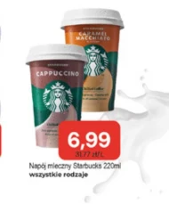 Napój mleczny Starbucks