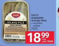 Filety śledziowe Dese
