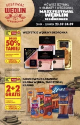 Festiwal wędlin - Biedronka
