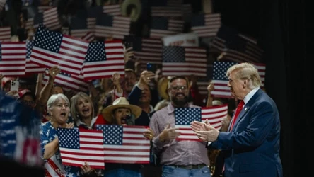 Donald Trump na konwencji republikanów w Dallas
