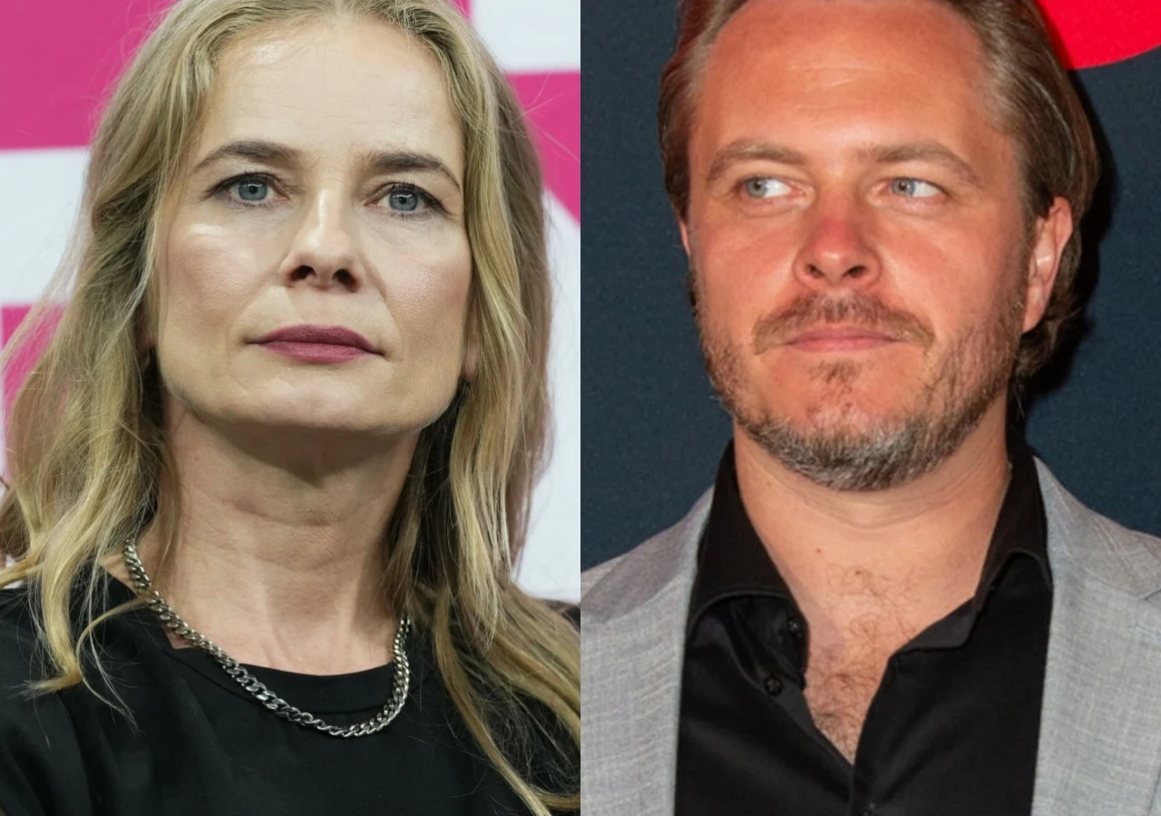 Magdalena Cielecka, Tomasz Schuchardt Magdalena Cielecka i Tomasz Schuchardt, aktorzy występujący w nowym serialu "Lalka" na platformie Netflix.