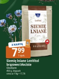 Siemię lniane Lenvitol!