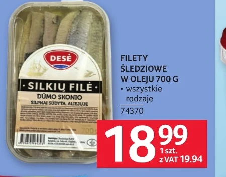 Філе оселедця Dese