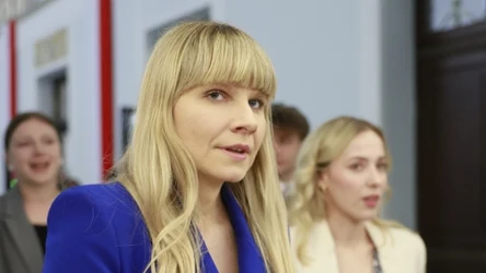 Monika Horna-Cieślak podczas posiedzenia Sejmu w Warszawie, maj 2026 r.