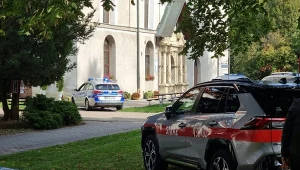 Jarosław. Atak nożownika na jarosławskie opactwo
