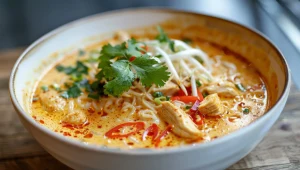 Tajska zupa curry to rozgrzewające danie pełne intensywnych smaków