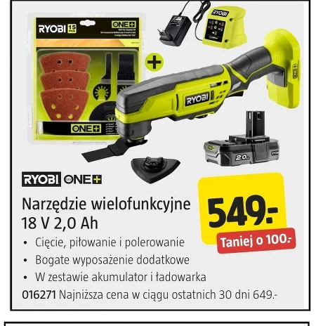 Багатофункціональний інструмент Ryobi